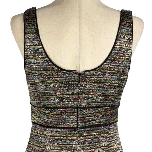 Like new! Donna Morgan Metallic Knit Fit & Flare Dress – Size 2 - Picture 7 of 12